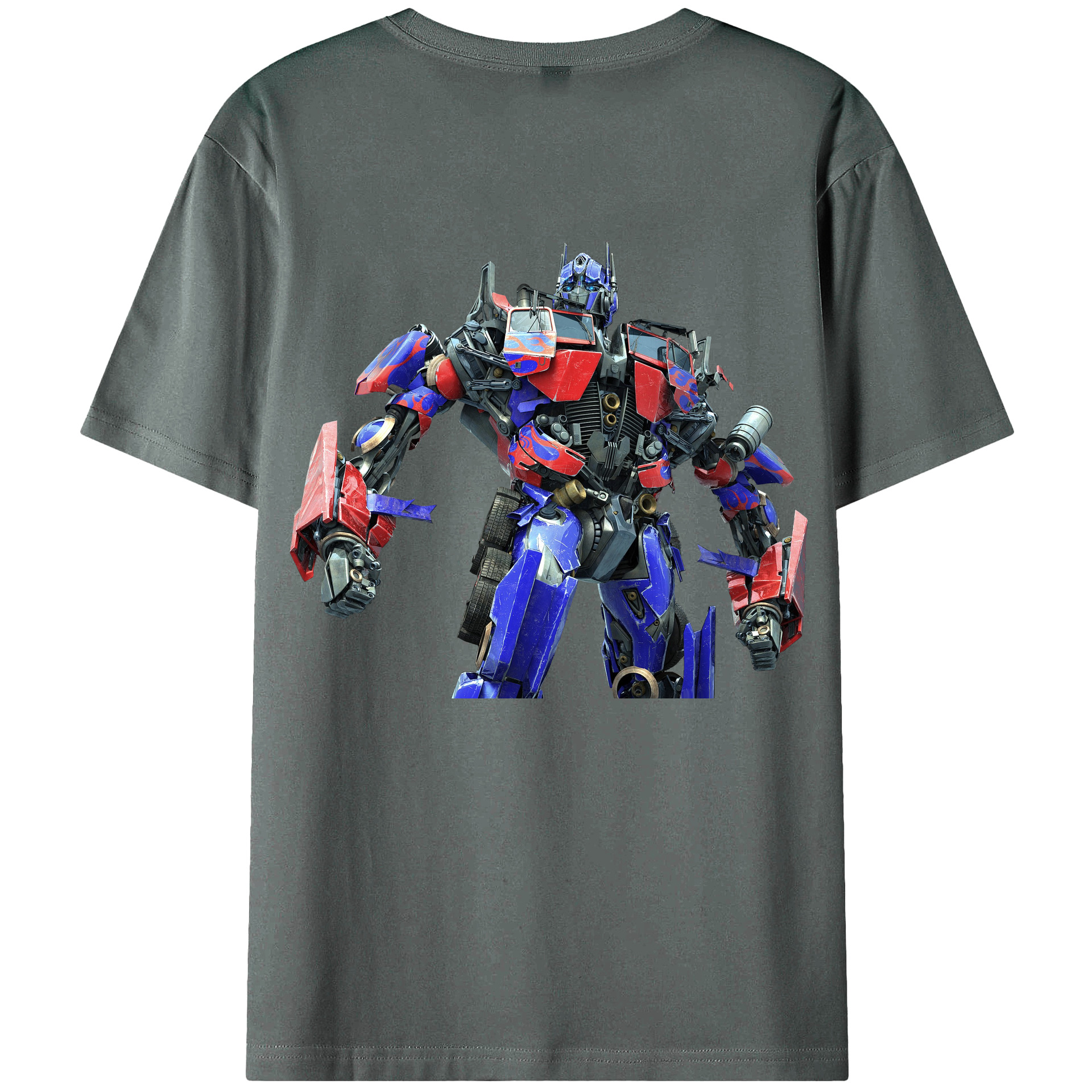 （画像用）  綿100％ メンズ半袖Tシャツ（バックプリント） 通気性